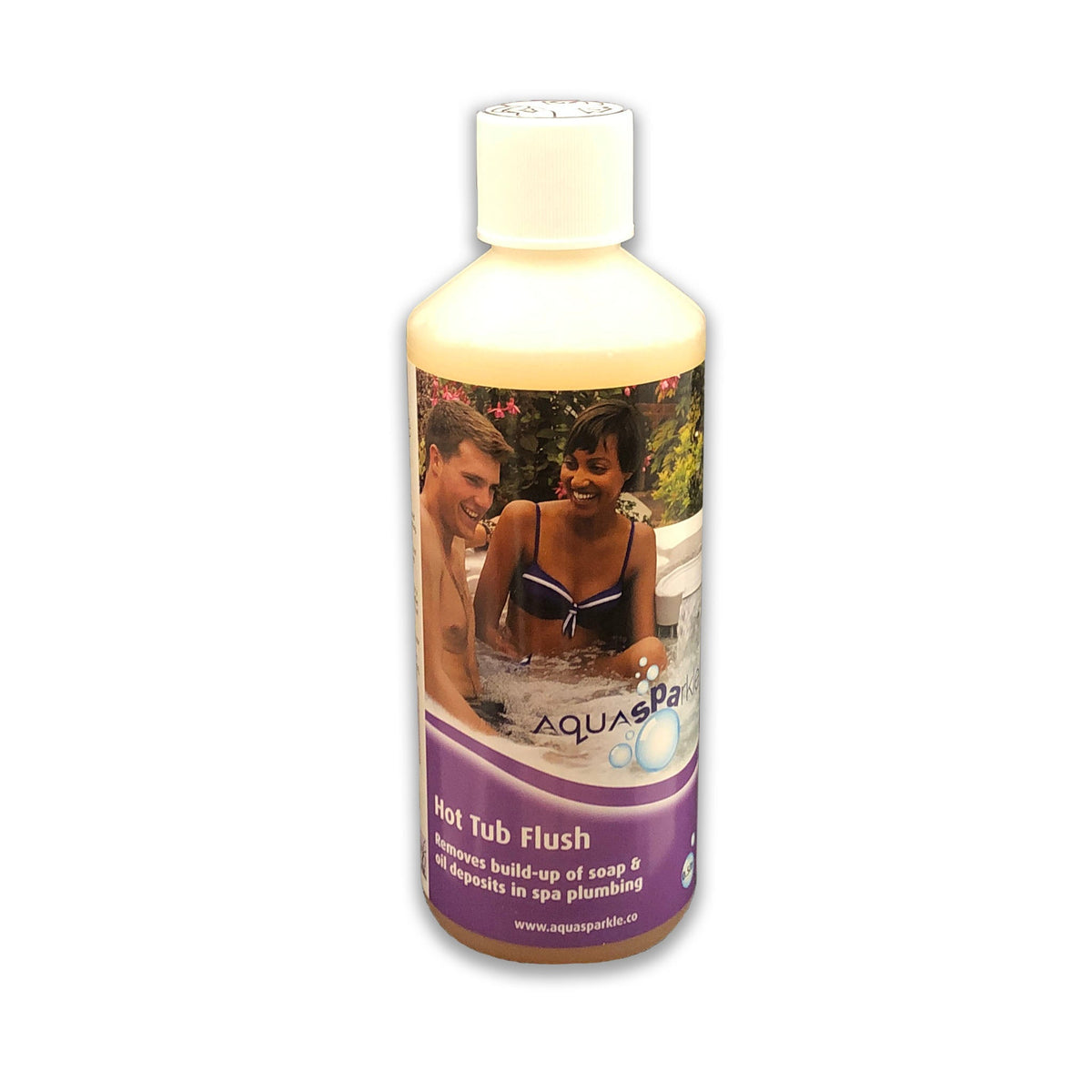 Hot Tub Flush has been especially formulated to remove the build-up of soaps & oily deposits that can build up over time in spa pipework. If not treated, a bio-film (bacterial film) can develop which can harbour harmful bacteria and reduce disinfectant efficiency. This product should be applied just prior to draining and re-filling your spa Use Hot Tub System Flush to flush through the internal pipework of the spa