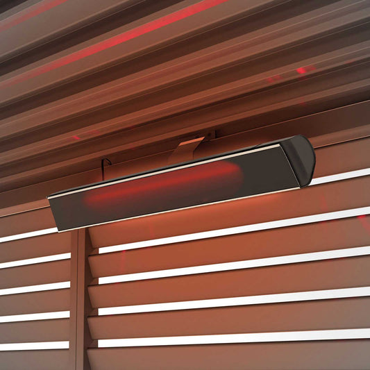 Nova Zesti Beam-Mounted Pergola Heater With Remote