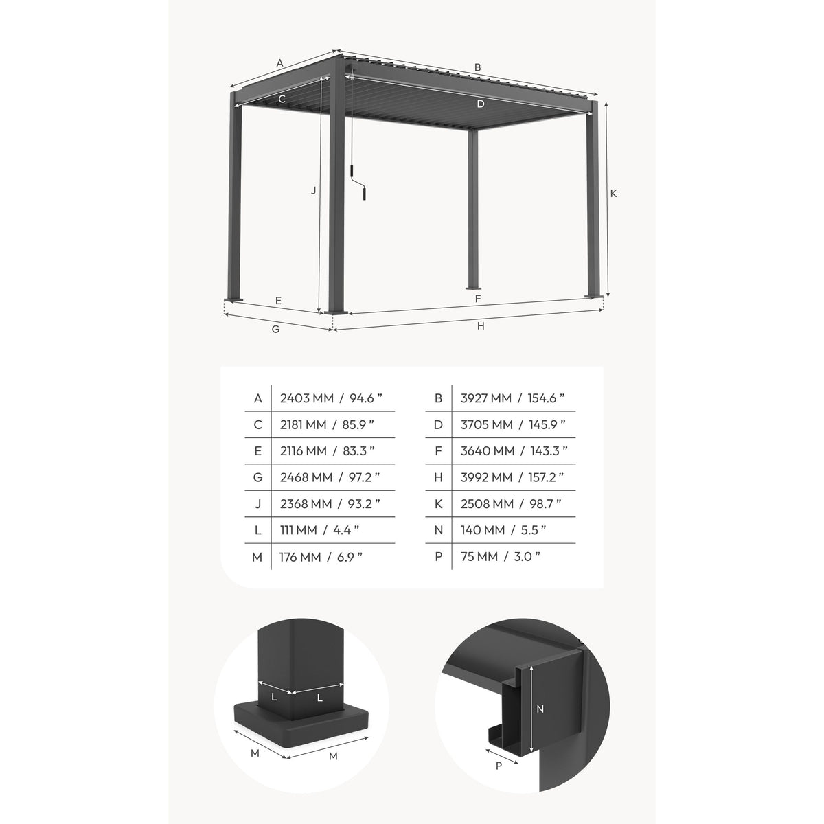 Pergola Schematics