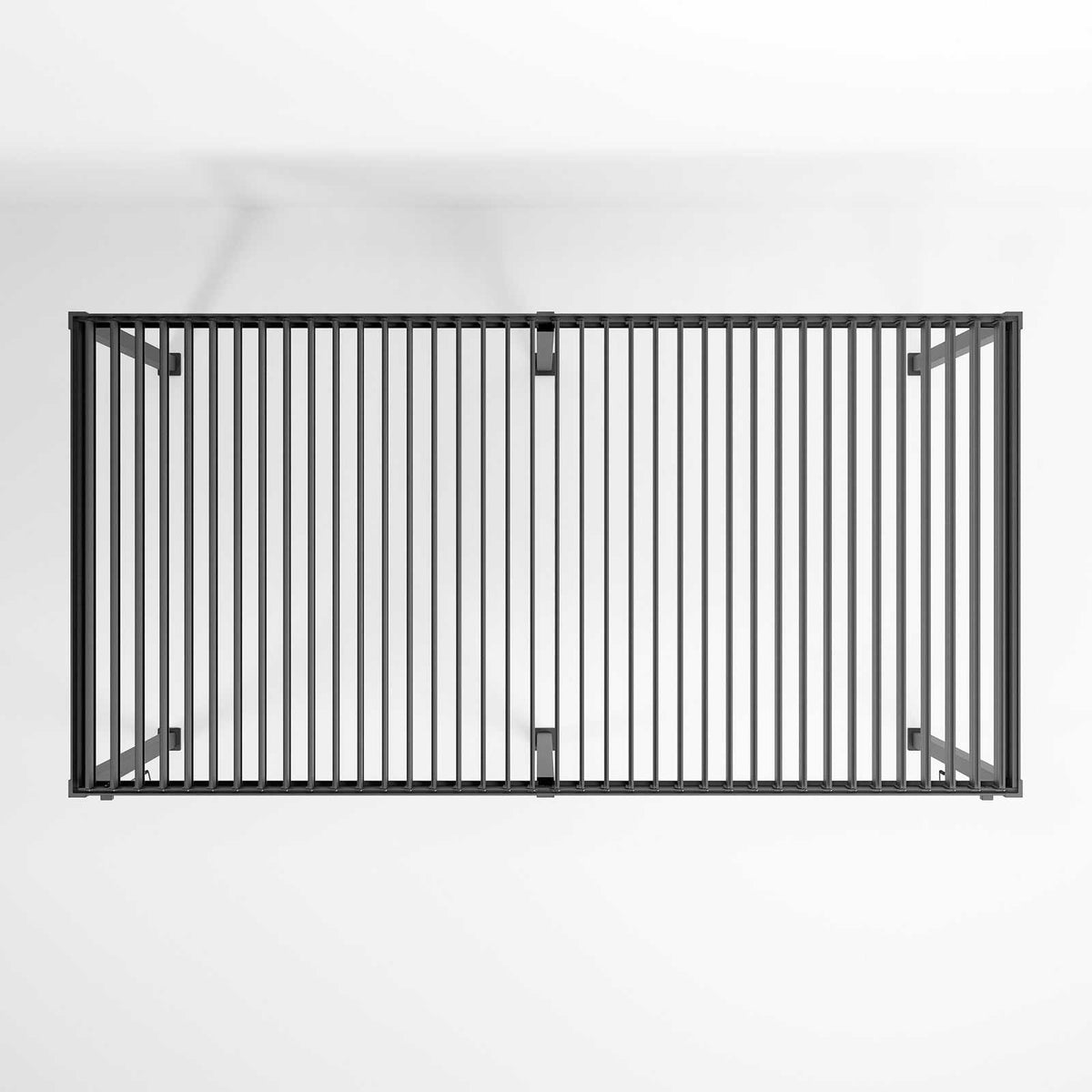 Nova - Titan Freestanding Aluminium Pergola - 6m x 3.6m Rectangular - Grey