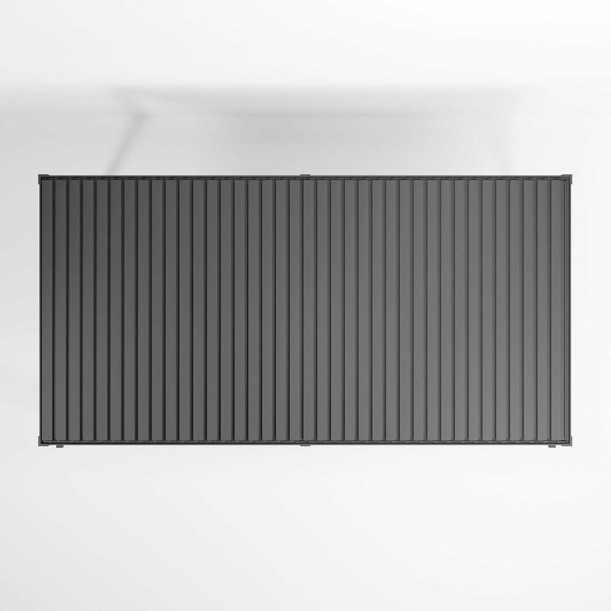 Nova - Titan Freestanding Aluminium Pergola - 6m x 3.6m Rectangular - Grey