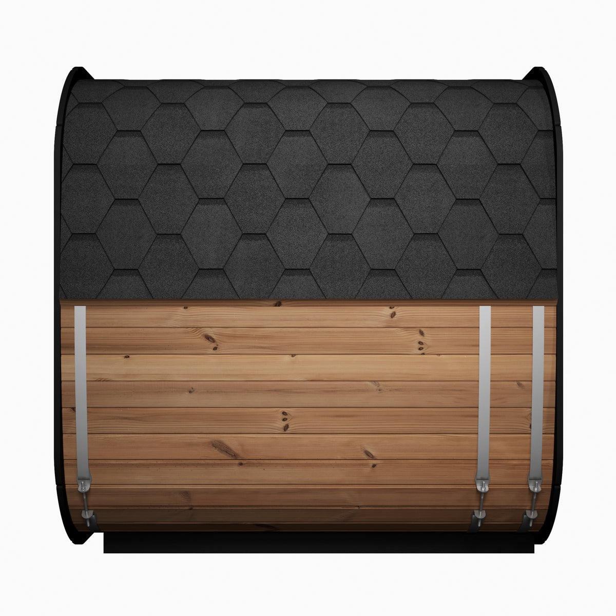 ThermoZen L Outdoor Sauna - 6 Person - Including Heater