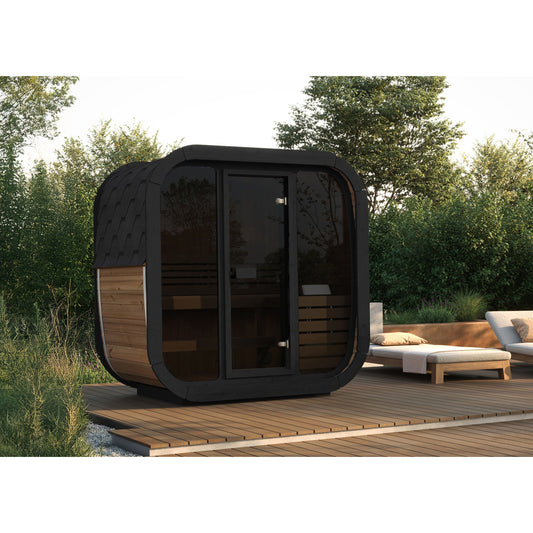 ThermoZen S Outdoor Sauna - 3 Person - Including Heater